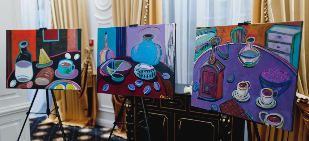 The exhibition of paintings by the Extraordinary and Plenipotentiary Ambassador of Georgia to Ukraine Gela Dumbadze will take place on May 18 in the framework of the Diplomatic Golf for Good by Volvo tournament.