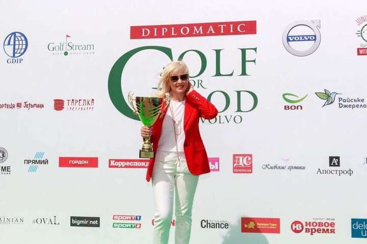 GLAVCOM.UA: In the capital was held an international golf tournament “Diplomatic Golf for Good by Volvo”