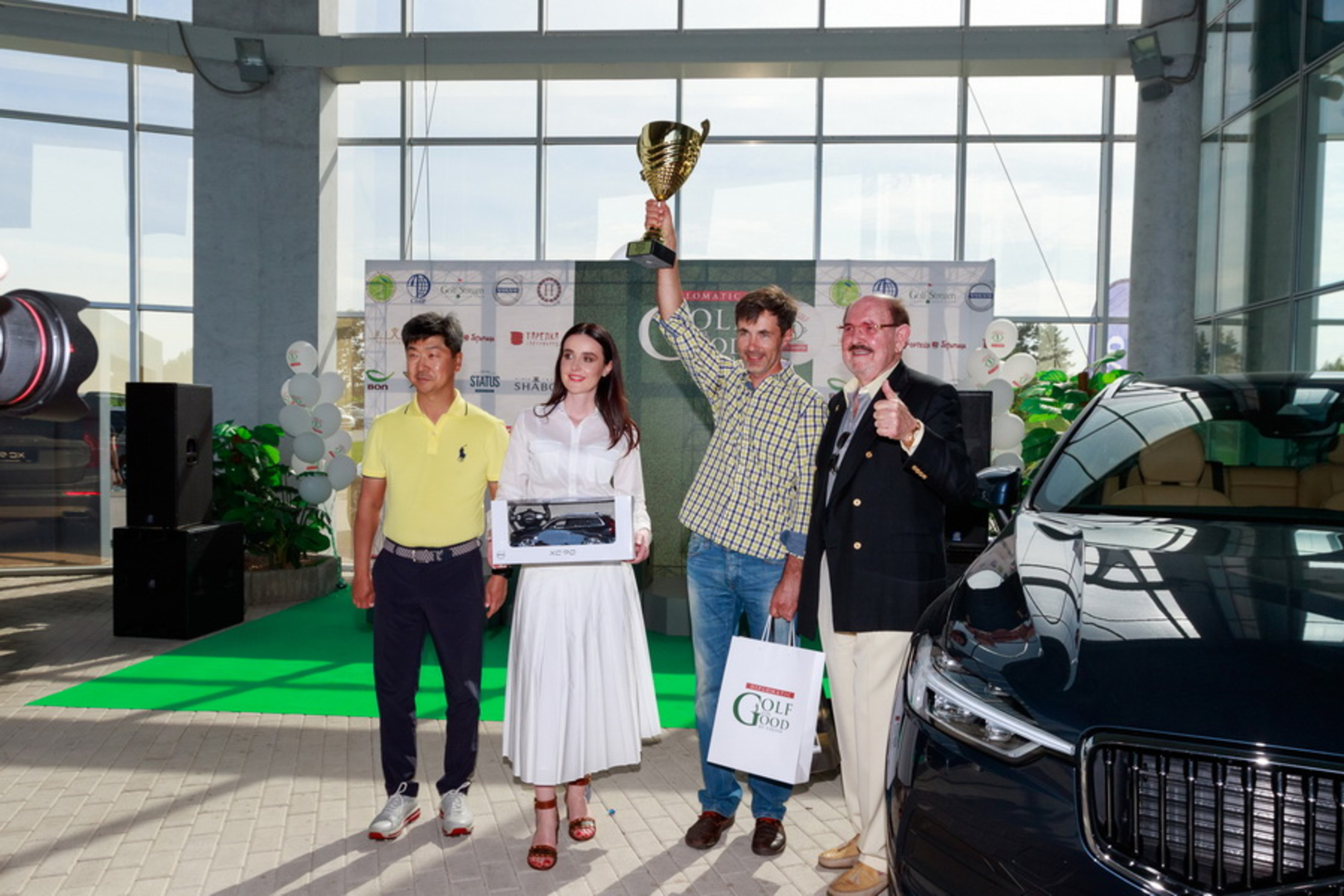 Photo report for the Diplomatic Golf for Good by Volvo