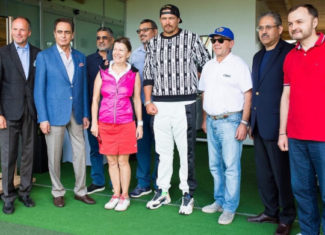 ФАКТЫ: Александр Усик принял участие в гольф турнире Diplomatic Golf for Good