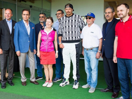 FAKTY: Alexander Usik took part in the Diplomatic Golf for Good golf tournament